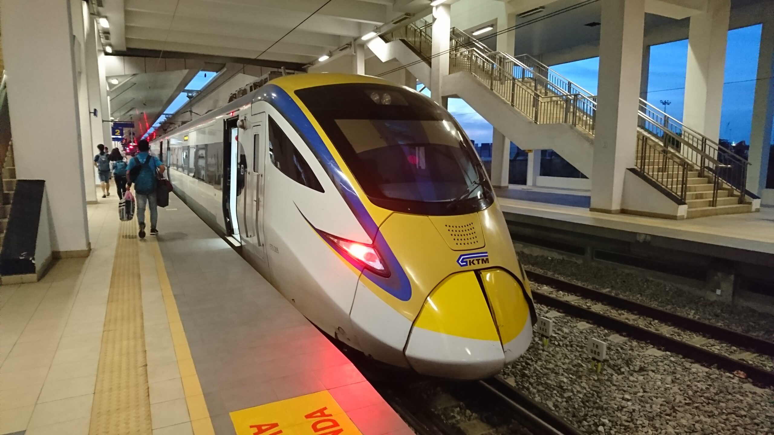 KTM ETS train at Butterworth Station