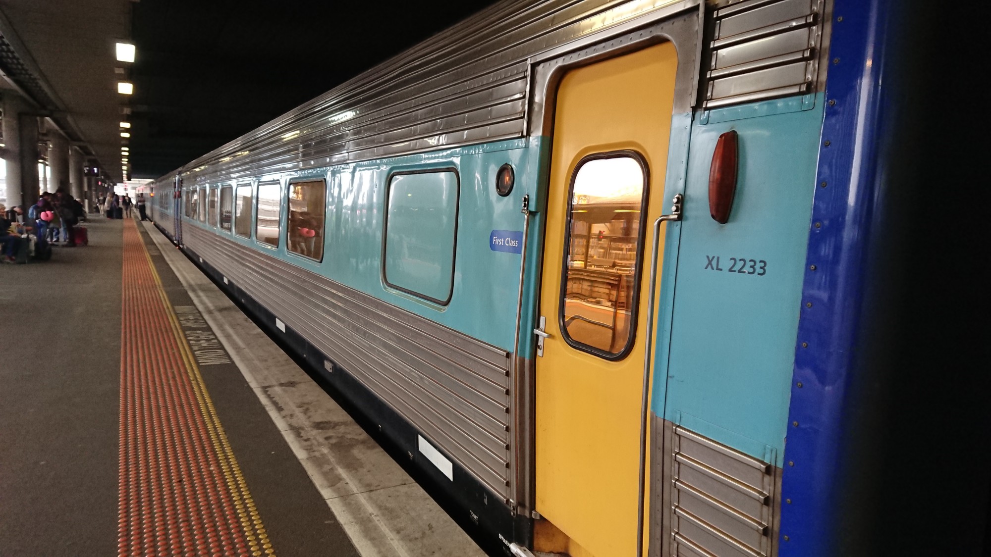 Boarding the XPT home